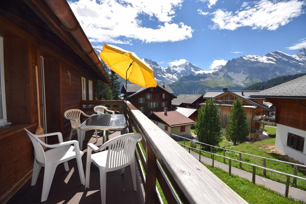 Chalet Bim Chilchli Mürren Esterno foto