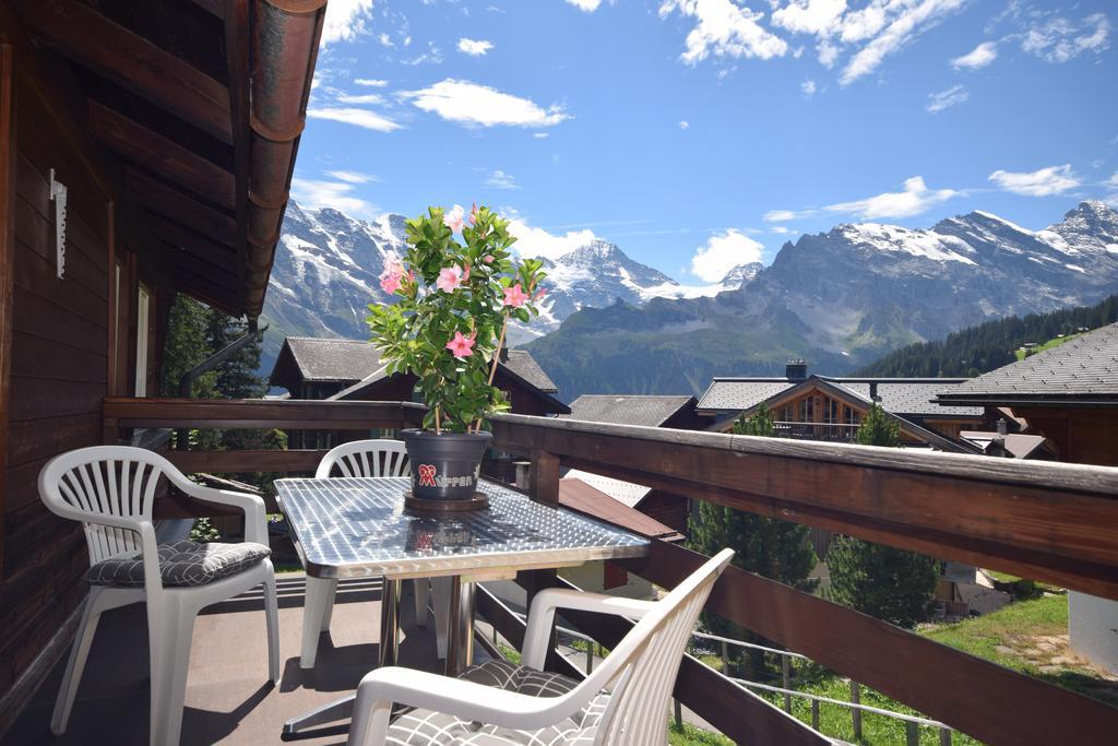 Chalet Bim Chilchli Mürren Esterno foto