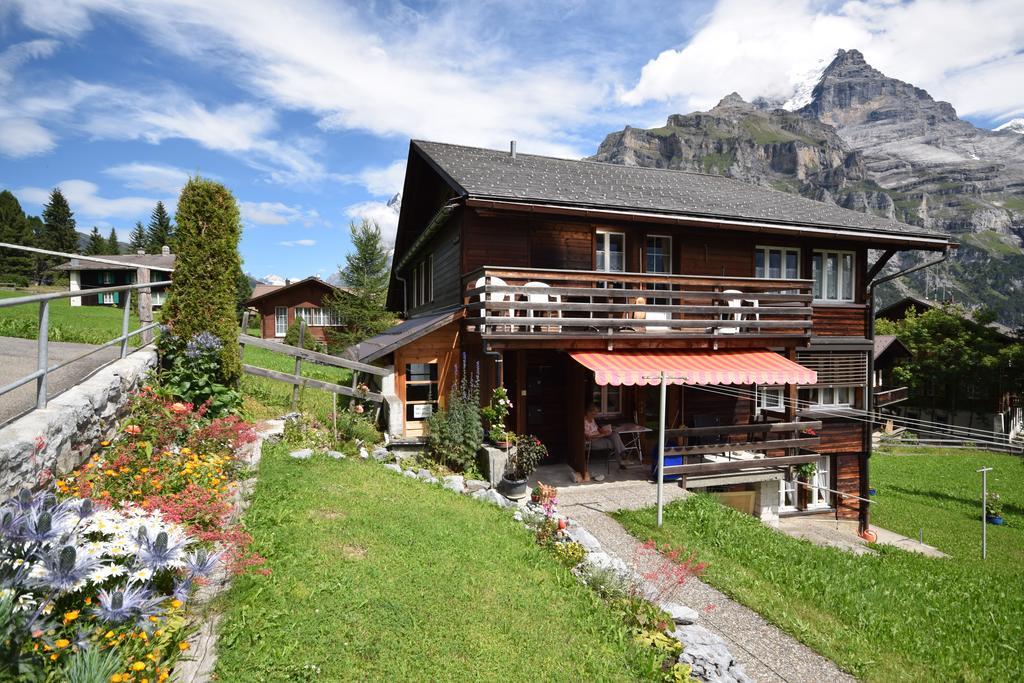 Chalet Bim Chilchli Mürren Esterno foto