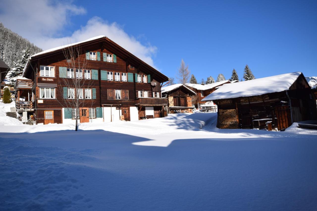 Chalet Bim Chilchli Mürren Esterno foto
