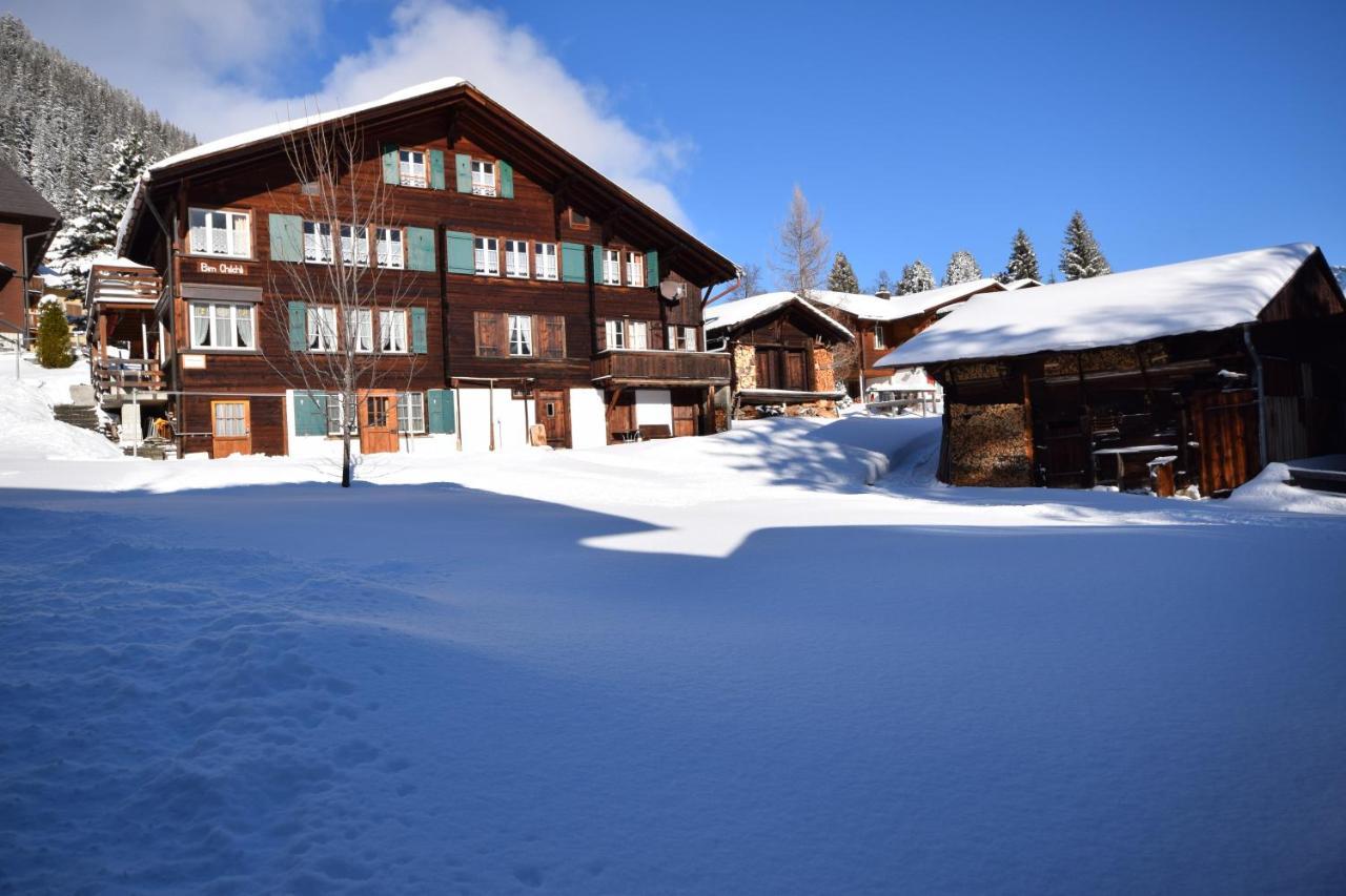 Chalet Bim Chilchli Mürren Esterno foto