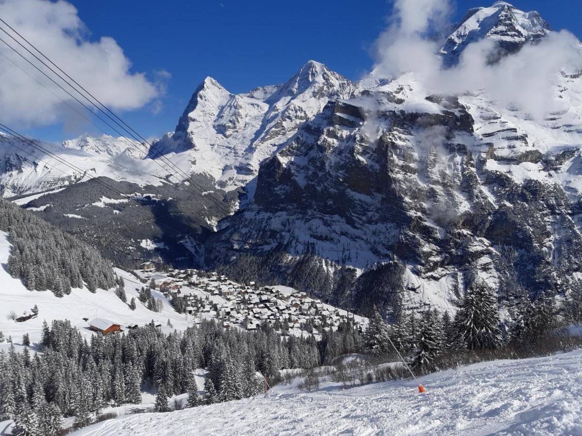 Chalet Bim Chilchli Mürren Esterno foto